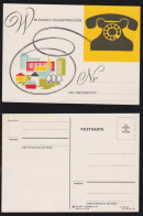 BRD Bund 1967 Werbe Postkarte Der Post „Wir Haben Fernsprecher.......“ Telefon - Storia Postale