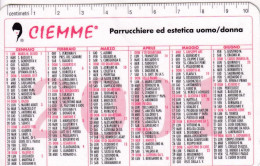Calendarietto - Ciemme - Parrucchiere - Anno 2001 - Formato Piccolo : 2001-...
