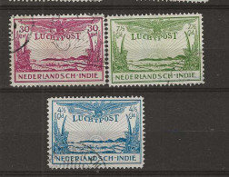 1931 USED Nederlands Indië Airmail NVPH LP 14-16 - Netherlands Indies