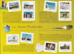 Feuillet Collector Haute Normandie La France Comme J Aime Série 3 France 2011 IDT L P 20gr 10 Timbres Autoadhésifs N°98 - Collectors