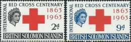 731044 HINGED SALOMON 1963 CENTENARIO DE LA CRUZ ROJA INTERNACIONAL - British Solomon Islands (...-1978)