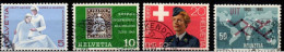 .. Zwitserland 1965   Mi 808/11 - Gebraucht