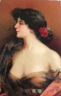 Portrait De Femme - Delphin Enjolras - Paintings