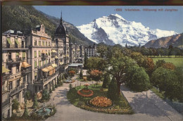 11294480 Interlaken BE Hoeheweg Mit Jungfrau Interlaken - Autres & Non Classés