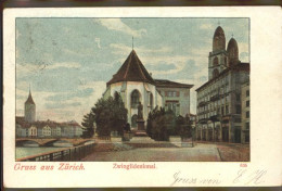 11294452 Zuerich Zwinglidenkmal Zuerich - Otros & Sin Clasificación