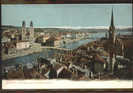 11294447 Zuerich Vom Petersturm Alpen Zuerich - Autres & Non Classés