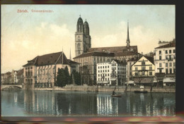 11294435 Zuerich Grossmuenster Boote Zuerich - Autres & Non Classés