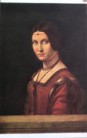 Portrait Présumé De Lucrezia Crivelli - Leonard De Vinci - Pintura & Cuadros