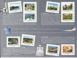 Feuillet Collector Pays De La Loire France Comme J Aime Série 3 France 2011 IDT L P 20gr 10 Timbres Autoadhésifs N°106 - Collectors