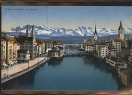 11294416 Zuerich Limmatquai Schipfe Alpen  Zuerich - Otros & Sin Clasificación