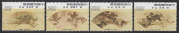 TAIWAN 1975 - Ancient Chinese Fan Paintings MNH** OG XF - Nuevos