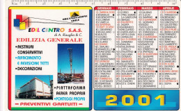 Calendarietto - Edil Centro - Anno 2001 - Formato Piccolo : 2001-...