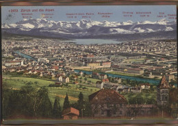 11294405 Zuerich Stadt Und Alpen See Zuerich - Sonstige & Ohne Zuordnung