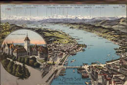 11294377 Zuerich See Alpen Bruecke Zuerich - Otros & Sin Clasificación