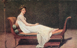 Portrait De Mme Récamier - Jacques-Louis David - Malerei & Gemälde