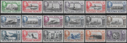 1938-50 Falkland Islands George VI 18v. MNH SG N. 146/63 - Otros & Sin Clasificación