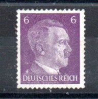 ALLEMAGNE - GERMANY - 1941 - IIIe REICH - EFFIGIE - FIGURE - 6 - - Neufs