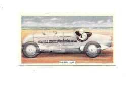 DQ39 - CARTE CIGARETTE GODFREY PHILLIPS - DAVE EVANS DIESEL CAR - Car Racing - F1