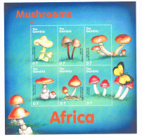 Pilze; Kleinbogen Gambia  - Hongos