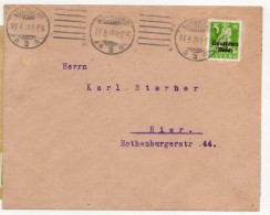 Brief Mit Seltener Einzelfrankatur Mi.-Nr. 119; Fotoattest Tworek - Otros & Sin Clasificación