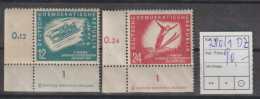DDR-Druckvermerke: Wintersport Oberhof 1951, - DZ - , ** - Autres & Non Classés