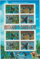 Antigua&Barbuda Enten Kleinbogen - Poissons