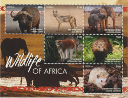 Liberia Wildtiere  Kleinbogen - Andere & Zonder Classificatie