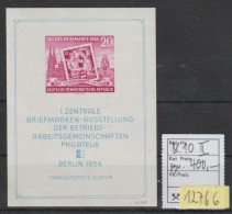 DDR Spezial: Block 10 Mit PF II, **, Gepr. Weigelt BPP  - Variétés Et Curiosités