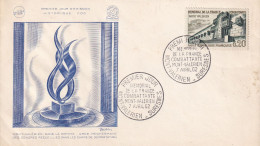 FDC 1962  MONT-VALERIEN - 1960-1969