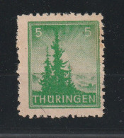Thüringen: Mi.-Nr. 94 In Der Seltenen Variante AY B Z1. ** Mit FA. Ströh. - Other & Unclassified