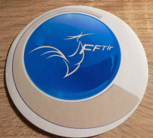 AUTOCOLLANT FEDERATION FRANCAISE DE TIR - ROND - Stickers