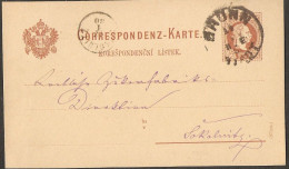 Austria KK Brunn Stadt 1880 ... Bc460 - Covers & Documents