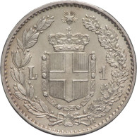 Umberto I Lira 1 Del 1900 FDC, Bella Patina - 1878-1900 : Umberto I