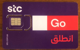 Saudi Arabia STC Mobile Large Size GSM Nano SIM Card Telecom Tele Communication See My Other Listing With More Cards - Bangladesh
