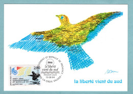 Carte Maximum 1994 - Débarquement Et Bataille De Provence - YT 2895 - 83 La Croix Valmer - 1990-1999