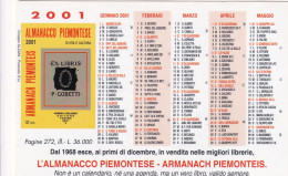 Calendarietto - L'almanacco Piemontese - Anno 2001 - Klein Formaat: 2001-...