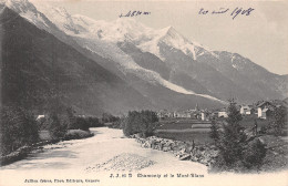 74-CHAMONIX ET LE MONT BLANC-N°2142-F/0287 - Chamonix-Mont-Blanc
