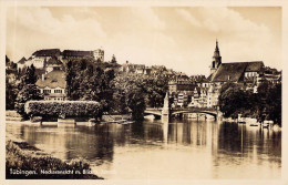 Tübingen - Neckaransicht Mit Blick Zum Schloß Gel.1936 - Tuebingen