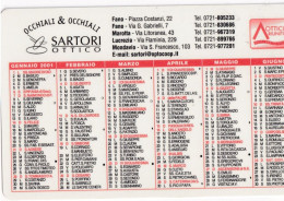 Calendarietto - Ottico Santori - Anno 2001 - Petit Format : 2001-...
