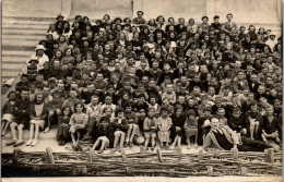 CP Carte Photo D'époque Photographie Vintage Enfant Groupe  - Autres & Non Classés