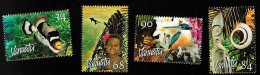 1999 Fauna  Michel VU 1096 - 1099 Stamp Number VU 757a - 757d Xx MNH - Vanuatu (1980-...)