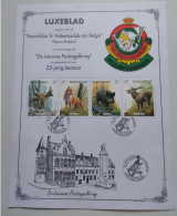 Souvenir Exposition Timbres Animaux Sauvages A. Buzin 18.04.1998 - 1985-.. Vogels (Buzin)