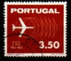 PORTUGAL  -   1963.  Y&T N° 934 Oblitéré  .  Avion - Gebraucht