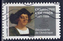 2022 Yt AA 2117 (o)  Grands Voyageurs Christophe Colomb 1451-1506 Découverte De L'Amérique - Oblitérés