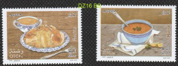 Année 2021-N°1873/1874 Neufs**MNH : Plats Traditionnels : Rechta (pâtes) Et H'rira (soupe) - Algérie (1962-...)