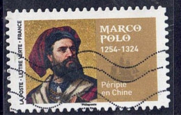 2022 Yt AA 2111 (o)  Grands Voyageurs Marco Polo 1254-1324 Périple En Chine - Usati