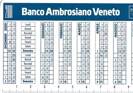 Calendarietto - Banco Ambrosiano Veneto - Intesa - Anno 2001.jpg - Tamaño Pequeño : 2001-...
