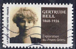 2022 Yt AA 2115 (o)  Grandes Voyageuses Gertrude Bell 1868-1926 Exploration Du Moyen-Orient - Usati