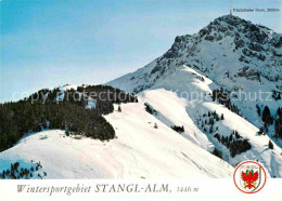 72626789 Oberndorf Tirol Wintersportgebiet Stangl Alm Kitzbueheler Horn Alpen Fl - Sonstige & Ohne Zuordnung