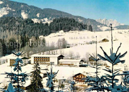 72626739 Goldegg Erholungsheim Genesungsheim Winterpanorama Alpen Hochkoenig Man - Sonstige & Ohne Zuordnung